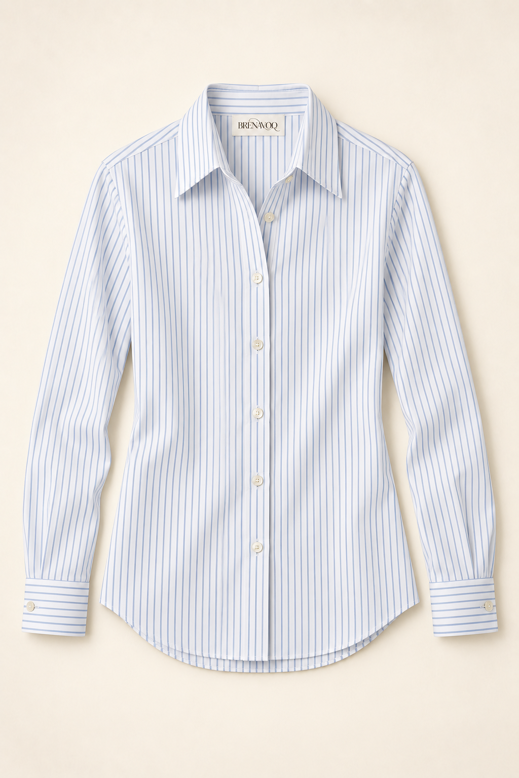 Brenavoq® Striped Poplin Shirt
