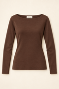 Brenavoq® Stretch Jersey Long-Sleeve Top