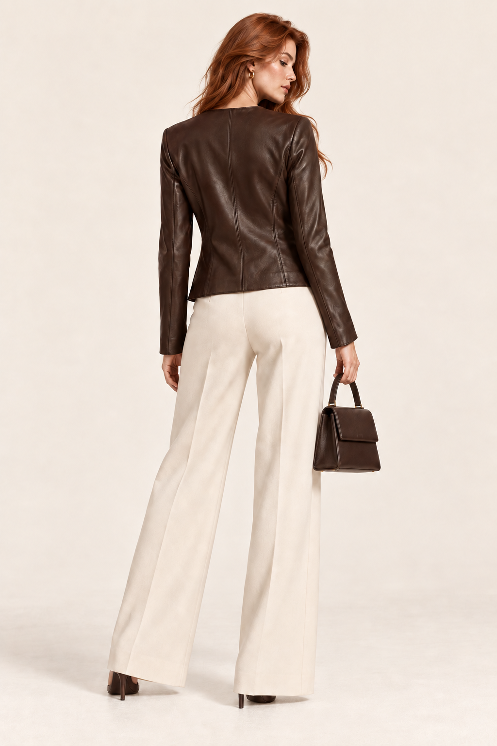 Brenavoq® Minimal Leather Jacket